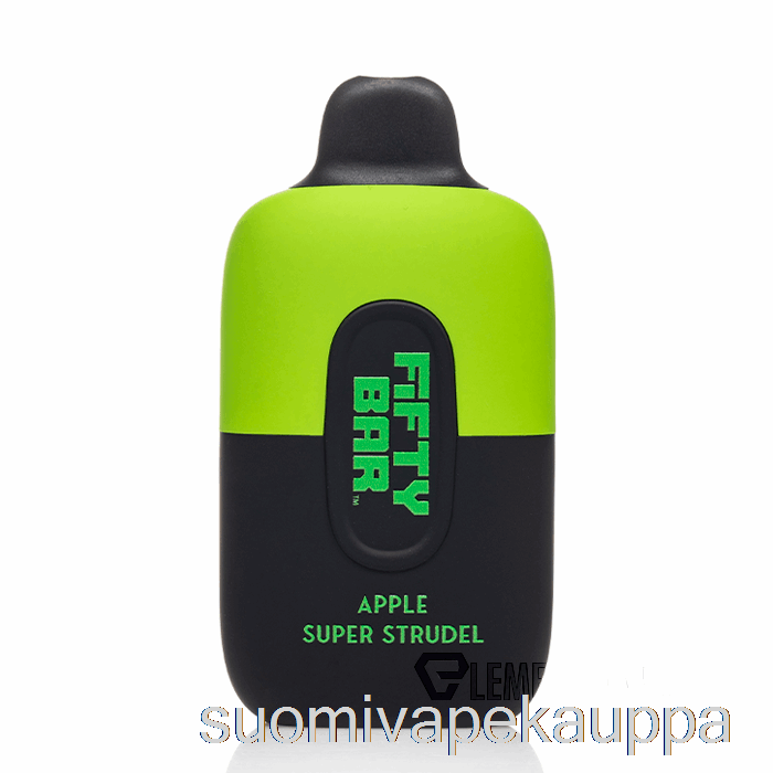 Vape Kauppa Fifty Bar 6500 Kertakäyttöinen Apple Super Strudel